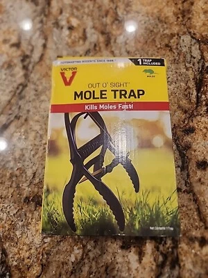 VICTOR 0631 OUT O'SIGHT TRAMPA PARA TOPOS, 1-3/4 LBS (1 CAJA) / CAJA ABIERTA Foto 1 de 4