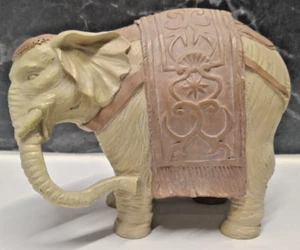 Vintage Past Times Elephant Ornament - Picture 1 of 5