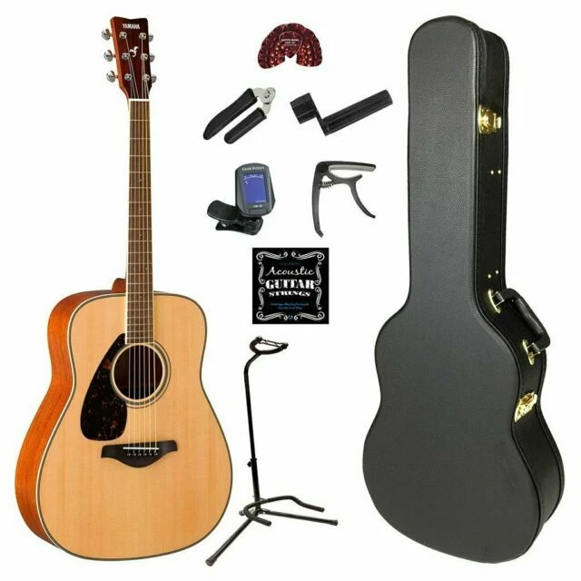 Yamaha FG820L Left-Hand Acoustic Guitar - Natural Finish