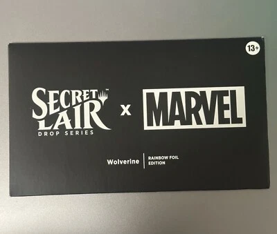 MTG Marvel Secret Lair x Wolverine Foil Edition New - Bild 1 von 3