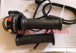 Suzuki Gn125 , Taeko 125 ,Throttle Whith Button To Star , Grip and Cable - Picture 1 of 1