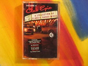 Club Epic Volume 4 Sony Dance Music Collection Album Cassette Tape French Kiss - Picture 1 of 3