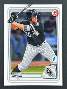 ANDREW VAUGHN 2020 Bowman 1st Edition #BFE-26 Chicago White Sox - Picture 1 of 2