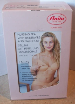 Maternity Miss Anita Nursing Bra, 5010 US 34G, UK 34F - Image 1 of 2