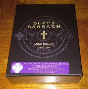 BLACK SABBATH -Anno Domini 1989-1995 (4)CD Super Deluxe Edition Box Set RARE NEW - Picture 1 of 7