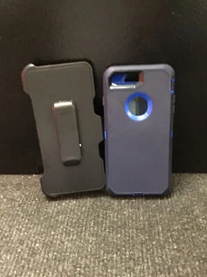 Funda protectora para iPhone 7/8 Plus con clip para cinturón y protector de pantalla Foto 1 de 2