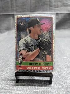 MLB Drew Thorpe RC 2024 Heritage Topps 334 Holofoil Sparkle - Imagen 1 de 2