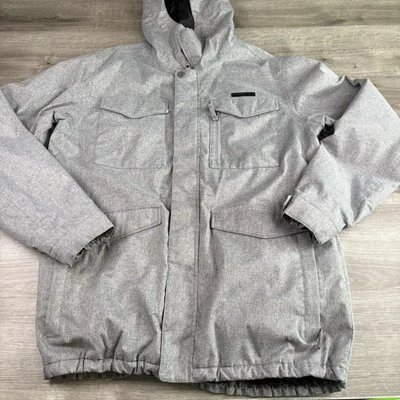 BURTON COVERT DryRide Jacket Mens Size XL Coat Snow Ski Snowboard Heather Gray - Image 1 of 4