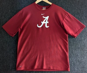 Alabama Crimson Tide Shirt Herren Medium rot NCAA Football Nike Team Dri Fit T-Shirt - Bild 1 von 13