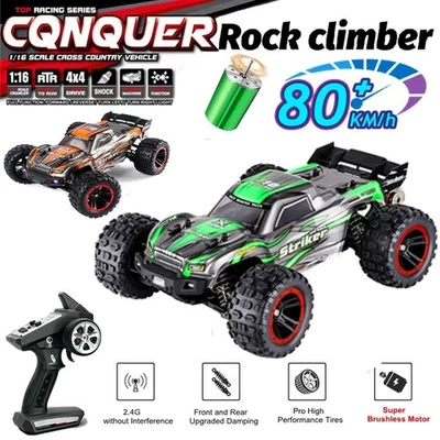 1:14 RC Monster Truck 70KMH bürstenlose Hochgeschwindigkeit Drift Monster Truck - Bild 1 von 4