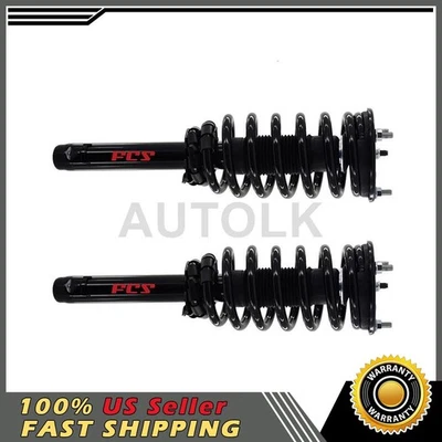 Pair FCS Front Struts Shocks Coil Springs Fits 2004 2005 2006 Kia Amanti - Image 1 of 3