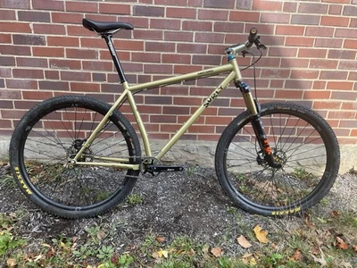 Surly Karate Monkey XL Custom Mountain Bike I9 Wheels Fox Factory 34 chris king  - Image 1 of 4