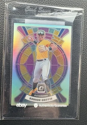 2025 PANINI DONRUSS OPTIC STAINED GLASS KONNOR GRIFFIN SSP CASE HIT RARE - Image 1 of 4