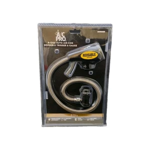 AC Pro R-134A Auto Klimaanlage Kältemittel Nachfüll Auslöser Schlauch & Manometer - Wiederverwendbar ✅️ - Bild 1 von 2