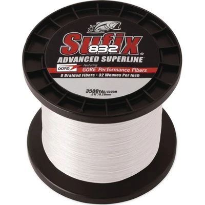 Sufix 832 Advanced Superline Braid Fishing Line, 3500 Yard Spool - Image 1 of 3