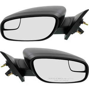 For 2013-2019 Police Interceptor Sedan Mirror Black SET PAIR - Picture 1 of 6