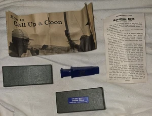 Vintage Burnham Brothers Racoon Coon Call Long Range Model B-1 Marble Falls, TX - Picture 1 of 19
