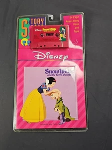 Snow White and the Seven Dwarfs Disney Read Along Book and Tape Sealed - Picture 1 of 8