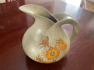 BRENTLEIGH SAMARA WARE ENGLAND POTTERY JUG, Art Deco - Image 1 of 4