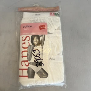 Hanes Cotton Bikini Low Rise Tagless 3 pack Size 5 - Picture 1 of 5