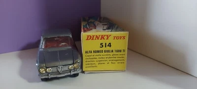 Alfa Romeo Giulia Ti 1 43  Dinky Toys no Mebetoys Politoys Edil Toys Mercury - Immagine 1 di 4