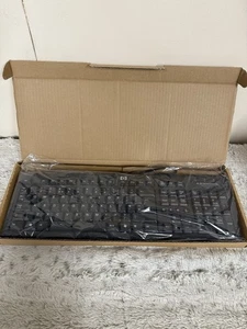 Brand New HP Wired USB Keyboard In Box - Picture 1 of 6