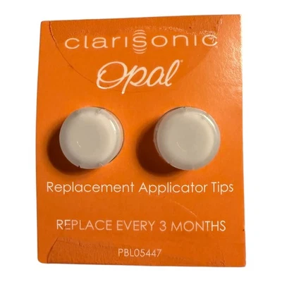 Puntas aplicadoras de repuesto ClariSonic Opal paquete de 2 RARO descontinuado nuevo sellado Foto 1 de 3