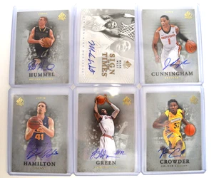 Mark West Jae Crowder Jared Cunningham & More – 12/13 SP Authentic Autos/6 Cards - Picture 1 of 10
