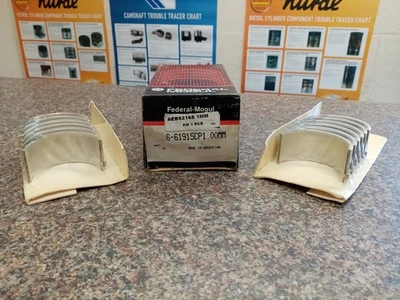 Mercedes OM352/353/357/362/366 Big end (Conrod) Bearing SET STD,.25,.5,.75,1mm - Image 1 of 2