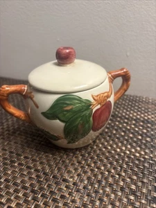 Zuccheriera modello mela francescana con coperchio California ottime condizioni - Foto 1 di 2