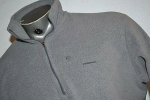 24729-a Herren Patagonia Capilene Fleece Pullover Shirt Reißverschluss Größe Large grau - Bild 1 von 10