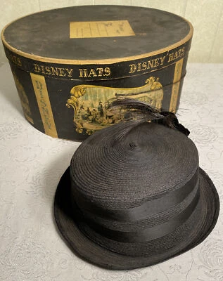 Mr. Disney Vintage Fedora/Homburg Style Hat 70's Never Worn Size 7-1/8 - Image 1 of 4