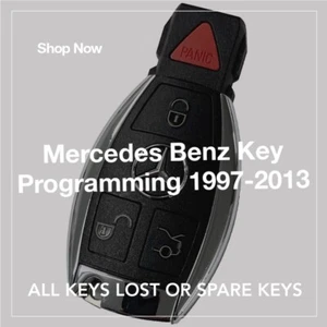 Mercedes Key Programming 1997-2014 | All Keys Lost or Spare Key Immobilizer - Picture 1 of 2