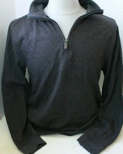  Camisa Suéter Para Hombres Van Heusen Azul Cuello en V Cuello Redondo Manga Larga Talla M Ex Flex - Imagen 1 de 5