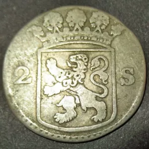 Certificate Authenticity 1790 Dutch Colonial New York Silver Lion Dime Hollandia - Picture 1 of 22