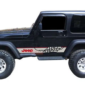 Jeep - Racing Adhesive Stripes Kit 2 Colors - Racing Decals - Picture 1 of 1
