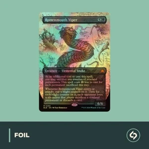 MTG | Rottenmouth Viper | BLOOMBURROW | NM | EN | SHOWCASE | FOIL - Bild 1 von 1