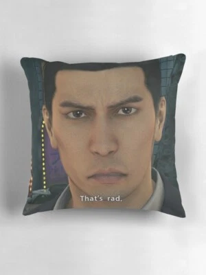 Funda de Almohada Kiryu Dos Lados 16", 18", 20", Funda de Almohada Yakuza, Dragón de Dojima Foto 1 de 4