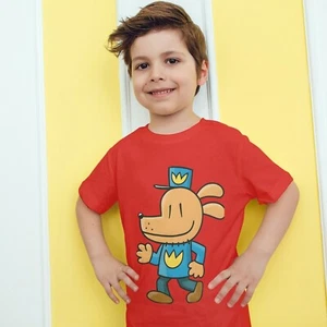 Dogman Kids T-shirt, Kids Birthday Holiday Gift, Birthday Party Cloth - Picture 1 of 20