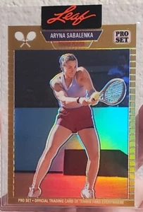 ARYNA SABALENKA TENNIS 2023 Leaf Pro Set Metal DORADO #107/199 🔥🔥 - Imagen 1 de 3