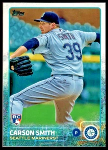 2015 TOPPS UPDATE #US371 CARSON SMITH ROOKIE CARD SEATTLE MARINERS/RC - Picture 1 of 2