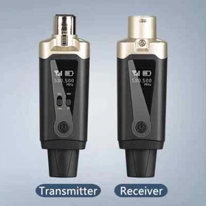 Funk Mikrofon Adapter UHF XLR Transmitter für dynamisches Kondensatormikrofon - Bild 1 von 7