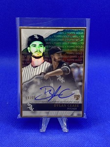 2020 Topps Gold label Dylan Cease RC Auto framed 14/75🔥