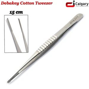 Debackey Tissue Forceps Vascular Procedures Atraumatic Tweezers Surgical Forceps - Picture 1 of 3