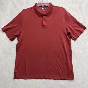 Joseph Abboud Men's Liquid Soft Polo Short Sleeve Large Red Paprika Color - Picture 1 of 22
