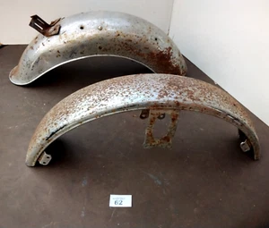 GUARDABARROS MOTO CLÁSICA bsa/triumph/aerial/honda? (LOTE DE TRABAJO DE DOS) - Imagen 1 de 15