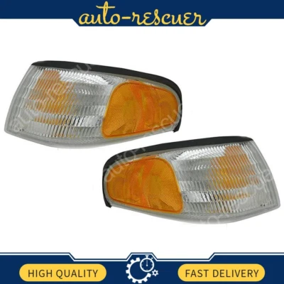 2x Conjunto de luces de estacionamiento delanteras izquierda delantera derecha para Ford Mustang 1994~1998 Foto 1 de 4