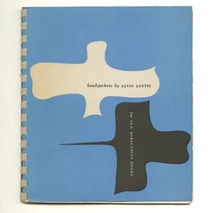 1947 Alvin Lustig BOOKJACKETS FOR NEW DIRECTIONS BOOKS Gotham Book Mart Press - Picture 1 of 6