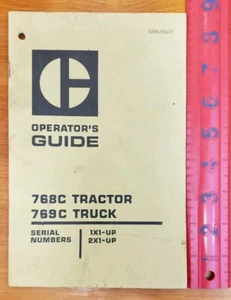Caterpillar CAT 768C Tractor & 769C Truck OPERATOR'S Guide Book 1X1-UP, 2X1-UP - Picture 1 of 8