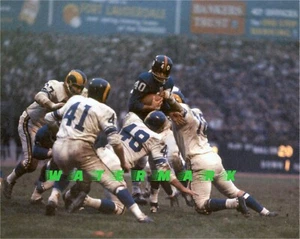 LA Rams at New York Giants 10/22/1961 PRINT FROM 120mm NEGATIVE (4 SIZES) - Picture 1 of 1